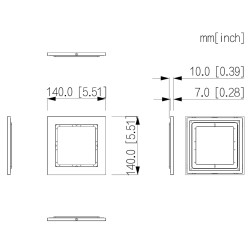 Panel montañ evit videofoniered VTO4202F DAHUA VTM77