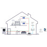 Interkom video 2-wayar IP 2 Mpx 168° WDR 120dB IP65 IK07 DAHUA VTO2202F-P-S3