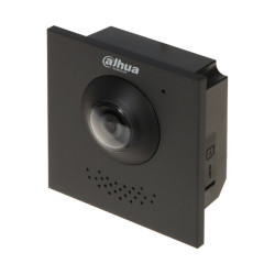 IP-video-intercom met 2 Mpx CMOS-sensor, kijkhoek 168.6°, aluminium behuizing IP65 IK07 DAHUA VTO4201FB-P