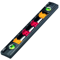 Рівень для електриків 40 см з рухомими маркерами для підрозетників WIHA WH-LEVEL/42074