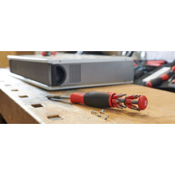 Liftup 26one bit holder handle with 13 double-ended bits WIHA WH-LIFTUP/43895