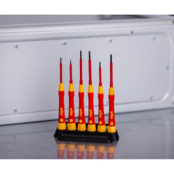 Комплект прецизни отвертки 6 броя с VDE изолация 1000V Wiha WH-PICOFINISH-PACK/42989