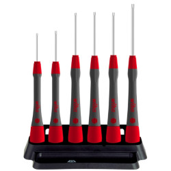 6 parçalı hassas tornavida seti Torx T4-T9 standlı WIHA WH-PICOFINISH/42997