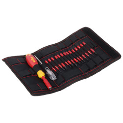 SlimVario interchangeable bit handle 14 pieces 1000V Wiha WH-SFE/PACK-1/17/SLIMVARIO