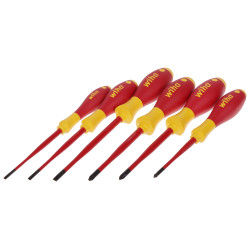 Set de șurubelnițe izolate VDE 6 piese SlimFix WIHA WH-SFE/PACK-1/6/SLIMFIX
