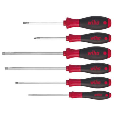 Skruvmejselsats 6 delar SoftFinish WIHA WH-SOFTFINISH/07153
