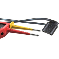 Δείκτης τάσης και σειράς φάσεων 12V-1000V AC / 1500V DC με φακό και δοκιμή RCD Wiha WH-VOLT-TEST/45216