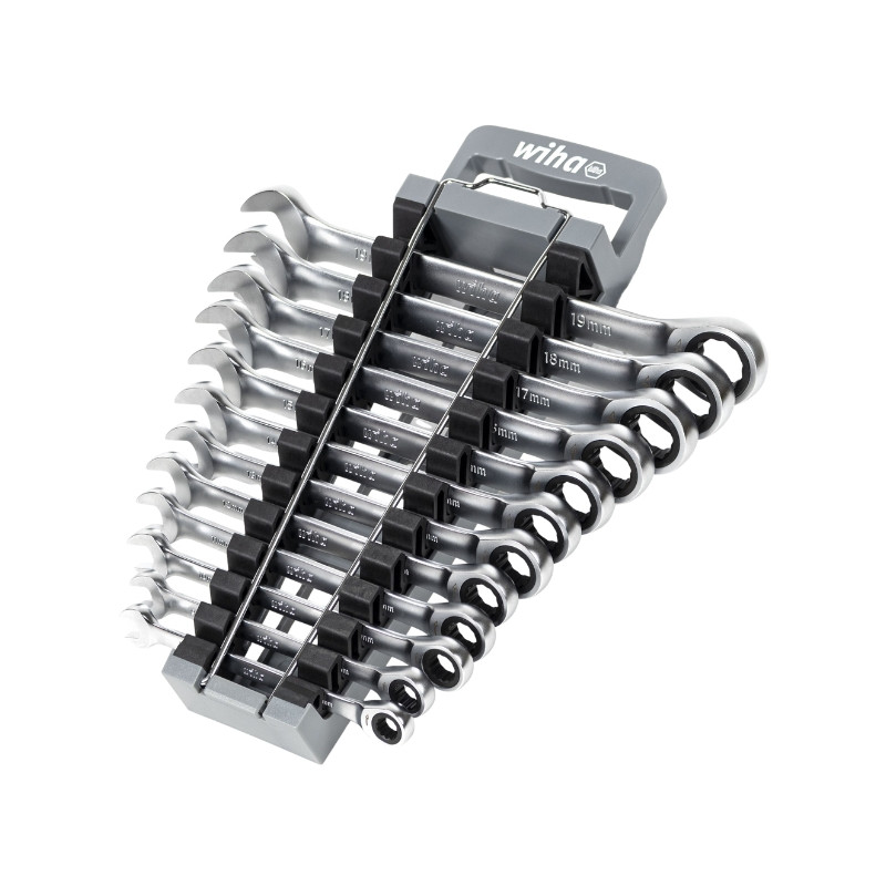 Joc de claus combinades amb carraca 8-19 mm 12 peces WIHA WH-WRENCH/44665