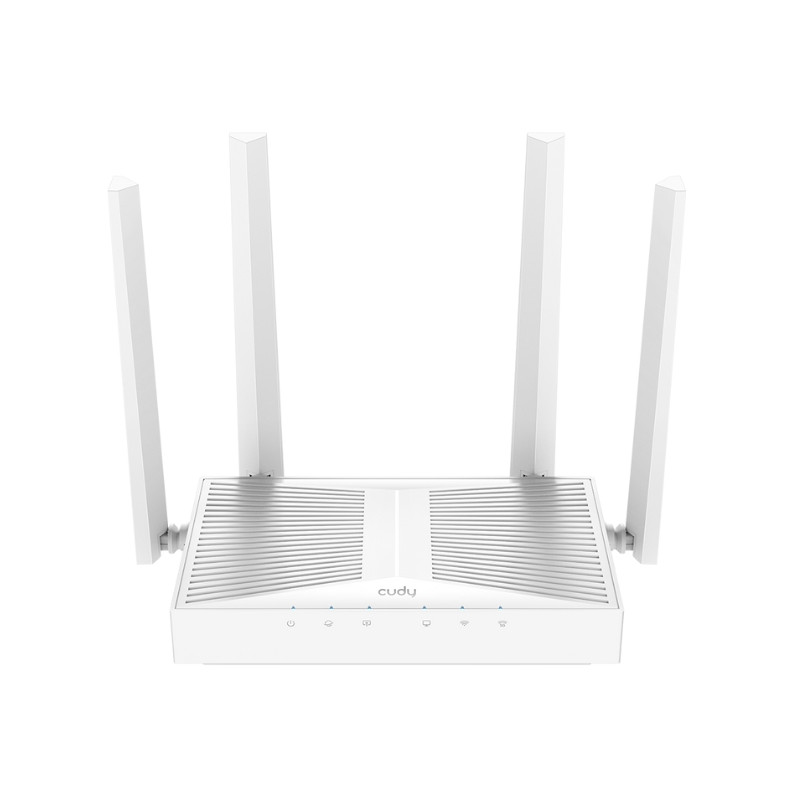 Wi-Fi 6 divjoslu maršrutētājs 3000 Mb/s 2.4 GHz 5 GHz MU-MIMO CUDY WR3000E