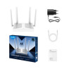 Wi-Fi 6 Dual-Band Router 3000 Mb/s 2.4 GHz 5 GHz MU-MIMO CUDY WR3000E