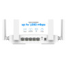 Dvoupásmový Wi-Fi 6 router 3000 Mb/s 2.4 GHz 5 GHz MU-MIMO CUDY WR3000E
