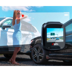 Dash cam Full HD 1080p con sensore G e modalità parcheggio Xblitz XB-Z9-BLACK