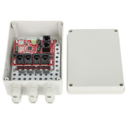 Switch PoE de 5 puertos 10/100 Base-T con soporte Long Range y alimentación en cascada ATTE XPOE-6-11-S2