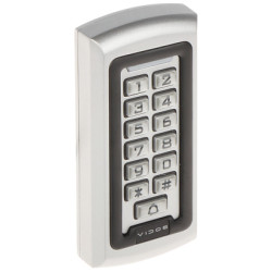 带Unique 125kHz RFID读卡器的密码锁 防破坏金属外壳 IP65 VIDOS ZS42-1