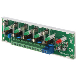 Bloc de connexió d'alimentació distribuïdor de tensió 5 sortides fusibles CCTV sistemes d'alarma PULSAR AWZ-536