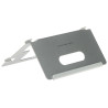 Desktop stand for video intercom indoor stations stainless steel mounting accessory Hikvision DS-KABH9510-T