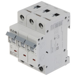 三相微型断路器 25A C型曲线 DIN TS-35导轨安装 EATON HN-C25/3