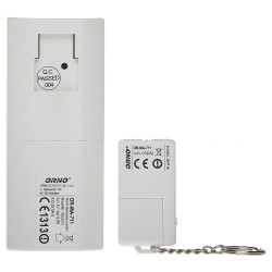 Mini Alarmoù Dizale evit an Ti gant Detekter Lusk PIR ha Siren 6m 100dB evit ar Garaj ORNO OR-MA-711