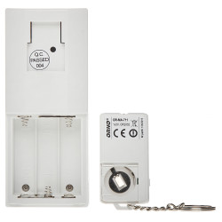 Mini alarmă wireless de casă cu senzor de mișcare PIR sirenă și telecomandă rază 6m volum 100dB protecție garaj ORNO OR-MA-711