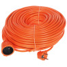 Single socket extension cord with grounding 50m orange 3x1.5mm2 16A garden construction Blow PS-3X1.5-50M/ORANGE