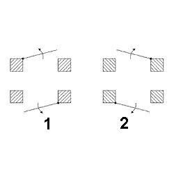 Stlak Elektromagnetek Reversivel evit Porthou Kleiz 12V Rygiel Elektrozaczep Failsafe Delta R3-12.13L