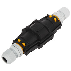 IP68 ゲルボックス貫通型スリーブ ケーブル用密閉ゲルボックス 地中・庭園用電気コネクタ 1kV RayTech RAPID-JOINT-L1.5-IP6