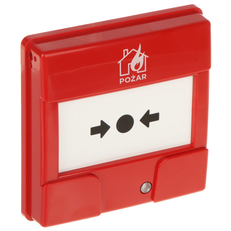 Fire Alarm Manual Call Point ROP Manual Fire Alarm Button CSP Fire System LED Alarm SATEL ROP-110/PL