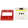 Fire Alarm Manual Call Point ROP Manual Fire Alarm Button CSP Fire System LED Alarm SATEL ROP-110/PL
