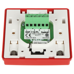 Fire Alarm Manual Call Point ROP Manual Fire Alarm Button CSP Fire System LED Alarm SATEL ROP-110/PL