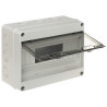 Hermetischer Aufputz-Verteiler 12-Modul IP65 Schaltkasten Gehäuse DIN PV Marlanvil ROZ/6-12/EL