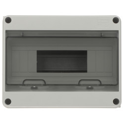 ตู้คอนซูมเมอร์ยูนิตกันน้ำแบบติดผนัง 12 โมดูล IP65 สำหรับงานไฟฟ้าและโซลาร์เซลล์ Marlanvil ROZ/6-12/EL