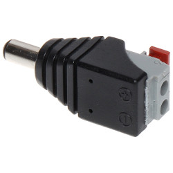 Connector ràpid de potència DC 2.1/5.5mm terminals de molla conjunt de 100 unitats per a càmeres CCTV i LED Delta S-55H*P100
