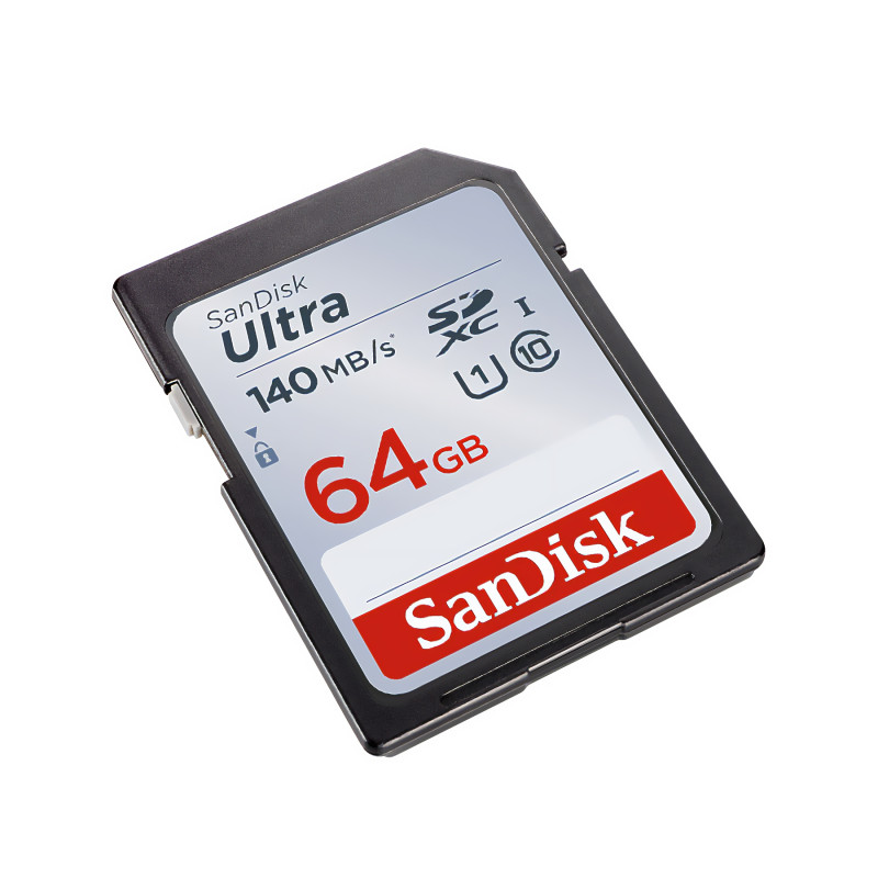 SanDisk Ultra 64GB UHS-I SDXC 140MB/s Class 10 Memory Card for Digital Cameras SANDISK SD-10/64-SAND