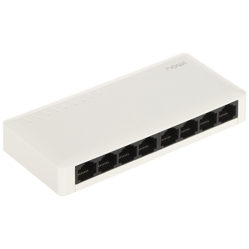 Διακόπτης Δικτύου 8 Θυρών Gigabit Ethernet 10/100/1000 Mbps RJ45 Επιτραπέζιος Επιτοίχιος IMOU SG108C