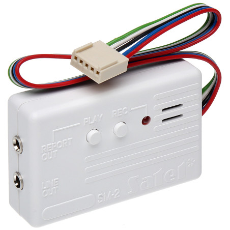 Puhesyntetisaattori hälytyskeskuksille ääniviestintämoduuli 16s mikrofoni hälytysviestien muisti SATEL SM-2