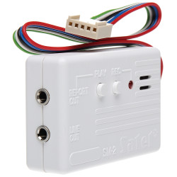 Beszédszintetizátor riasztóközpontokhoz hangjelző modul 16s mikrofon riasztási üzenet memória SATEL SM-2