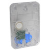 Sinalizador externo óptico-acústico azul de alarme e sabotagem 120dB SATEL SPL-5010-BL SATEL SPL-5010-BL