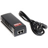 ספק כוח PoE Injector 15.4W IEEE 802.3af 48V-56V DC RJ45 10/100 Mb/s מתאם רשת Delta SPT-1/1P