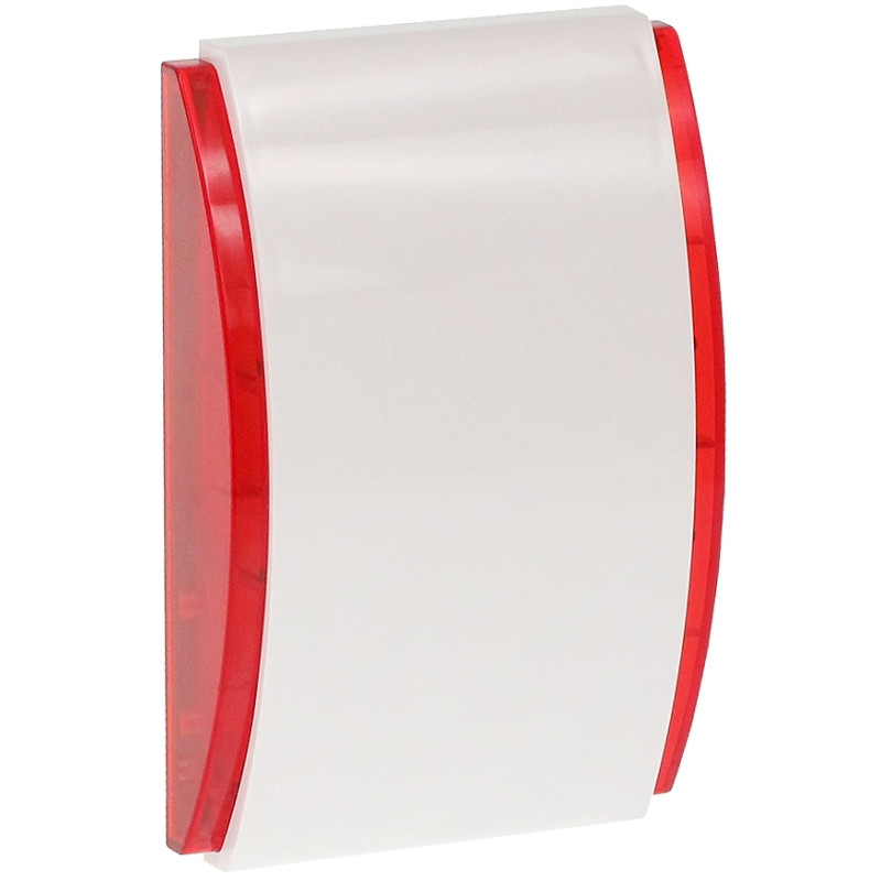 סירנה פנימית אקוסטית 120dB פוליקרבונט הגנה נגד חבלה אדום SSWiN פיאזו SATEL SPW-250-R