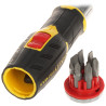 Multifunktionaler Ratschenschraubendreher mit 12-teiligem Bit-Set, Pistolengriff, Bit-Magazin, Halterung STANLEY ST-FMHT0-62691