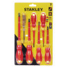 7 Piece VDE 1000V Insulated Screwdriver Set Cr-V Steel Voltage Tester Professional Tool Kit STANLEY ST-STHT-60031-0