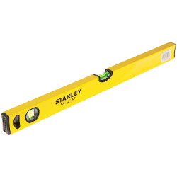 Alumīnija līmeņrādis kastes tipa 60cm precizitāte 0.5mm/m triecienizturīgs STANLEY ST-STHT1-43103