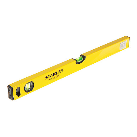 Niveau à bulle en aluminium 60cm Précision 0.5mm/m Libelles antichoc STANLEY ST-STHT1-43103