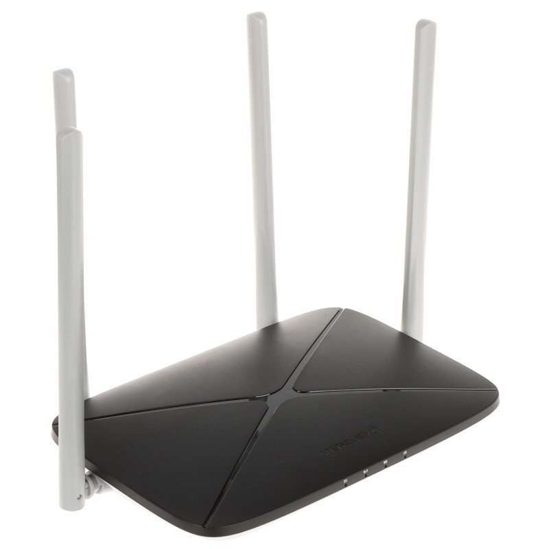 AC1200 Dual-Band Wi-Fi Router 2.4GHz 5GHz 4 Antenner LAN WAN RJ45 TP-LINK TL-MERC-AC12