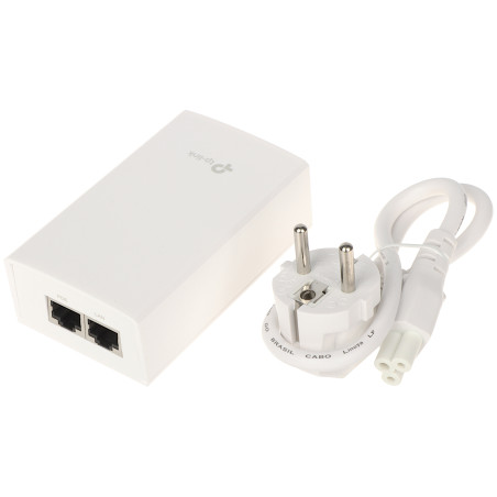 ספק כוח Passive PoE Gigabit Ethernet 48V 24W מתאם רשת RJ45 Injector LAN יציב TP-LINK TL-POE4824G
