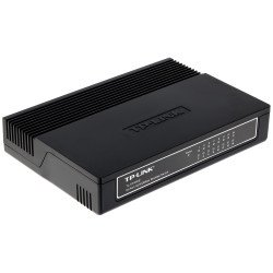 สวิตช์เครือข่าย 16 พอร์ต Fast Ethernet RJ45 พร้อมระบบ Auto MDI/MDIX สำหรับตั้งโต๊ะ TP-LINK TL-SF1016D