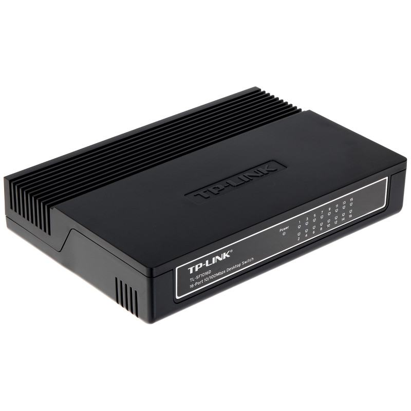 16-θυρος διακόπτης δικτύου Fast Ethernet RJ45 Auto MDI/MDIX Desktop LAN Hub TP-LINK TL-SF1016D