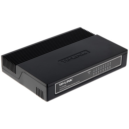 Switch réseau 16 ports Fast Ethernet RJ45 Auto MDI/MDIX Desktop LAN Hub TP-LINK TL-SF1016D