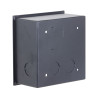 Inbouwbehuizing voor video-intercommodules VTO4202FB-x montagebox aluminium zwart DAHUA VTM79