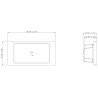 RFID Unique 125kHz безконтактен четец модул за IP видеодомофонна система Аксесоар за контрол на достъпа DAHUA VTO4202F-MR1